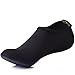 SITAILE Water Shoes, Mens Women's Quick Dry Water Swimming Shoes Aqua Socks For Beach Swim Surfing Yoga Exercise, Black XXXL