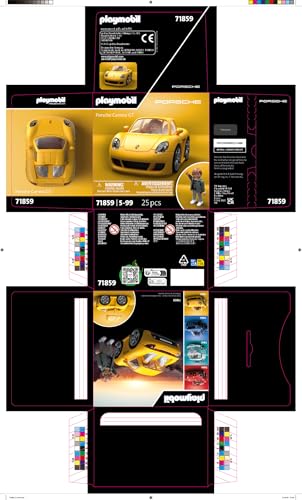 | Collector Cars | Porsche Carrera GT | Modèle réduit de Voiture pour Adultes & Enfants | Cadeau pour Les Fans de Voitures & Les collectionneurs | 71859