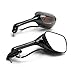 Krator Black Motorcycle Mirrors Turn Signals Left & Right For 2006-2009 Suzuki GSXR 600 / GSX-R600
