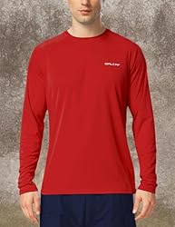 baleaf Men's Sun Protection Shirts UV SPF T-Shirts