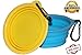 Northern Outback Travel Pet Bowl 2 Pack 2 Cup Silicone Collapsible Dog Bowl Cat Bowl