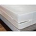 BLISSFORD Plastic Mattress Protector Zippered Twin, Waterproof Vinyl Mattress Cover, Heavy Duty Noiseless Mattress Encasement