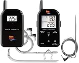 Maverick ET-732 Redi-Chek Wireless BBQ Meat Thermometer (Limited Black Edition) - Includes Extra Probe - Master the BBQ and Smoker Without Being There