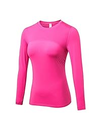 WANAYOU - Camiseta de compresión para mujer