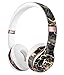 Black and Gold Marble Surface DesignSkinz Full-Body Skin Kit for The Beats by Dre Solo 3 Wireless Headphones/Ultra-Thin/Matte Finished/Protective Skin Wrap