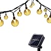 Tuokay, Tuinverlichting op Zonne-energie, Kerstverlichting Buiten met Ballen, Waterdichte 6m 30 LED 8 Modi, Decoratieve…