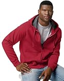 Hanes Adult Nano Full Zip Hood