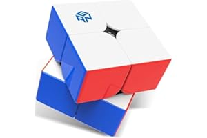 Bukefuno GAN 251 M Air 2x2 Magnetic Magic Cube GAN251 MAir Speed Magic GAN 251 Air 2x2x2 Stickerless Cubes Gans Mini Magnets 