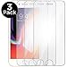 Aduro Screen Protector for Apple iPhone 8 Plus/7 Plus/6 Plus/6s Plus 5.5-inch (NOT 4.7), Shatterguardz Tempered Glass Shatter Proof Film, 3 Pack