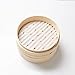 Kana Premium Perforated Parchment Air Fryer Paper Liners - 100 Eco-Friendly Pack - For Bamboo Steamer, Steaming Basket, Rice, Dim Sum (9 inch)