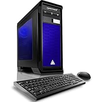 CybertronPC Rhodium 950 X8 Gaming Desktop - AMD FX-8300 3.30GHz Octa-Core Processor, 16GB DDR3 Memory, NVIDIA GeForce GTX 1050 (2GB GDDR5) Graphics,1TB HDD, DVDRW, Microsoft Windows 10 Home 64-Bit