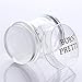BORN PRETTY 3.9cm Clear Jelly Silicone Stamper & Scraper manicuring Nail Art Stamping Tool Set