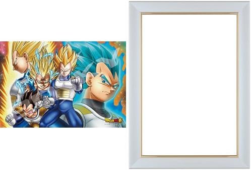 Amazon 300 Ac029 ドラゴンボール超 スーパー サイヤ人の王子はこの俺だ 専用フレーム付き ジグソーパズル おもちゃ