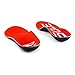 SOLE Active Medium Volume Footbed Insoles, Mens Size 12 / Womens Size 14 Red