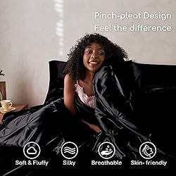 MR&HM Satin Comforter Queen 8 Pieces - Luxurious