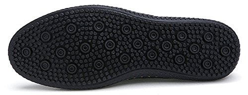 MIXSNOW Men's Poseidon Slip-On Loafers Water Shoes Casual Walking Shoes Green44 - Thumbnail 4