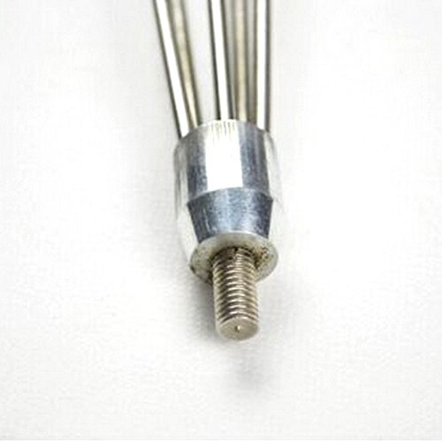 MAYMII M8 5-Prong Fishing Fork Fish Frog Eel Salmon Barbed Stainless Fish Spear Long Nut - Thumbnail 2