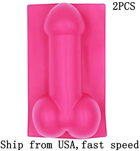 1 Pack Cute Fun New Shaped Large Silicone Cake Soap Chocolate Jelly Candy Mold Ice Cube Tray for Party Tool Set