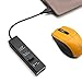 LYFNLOVE USB 3.0 Hub 4 Port High Speed Aluminum USB Data Hub Splitter Extension for Laptop,PC, Computer, USB Flash Drive and More