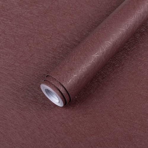 Dark Red Peel and Stick Wallpaper