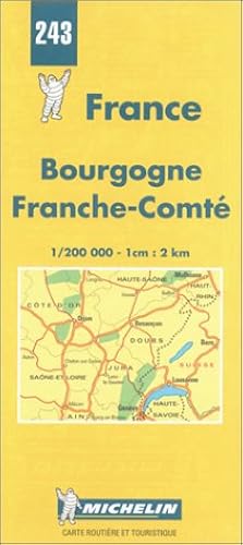 Download Carte routière : Bourgogne - Franche-Comté, N° 243 PDF