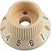 Knob - Original Fender, S-1 Switch Stratocaster, Aged White