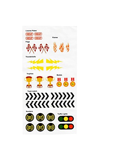 Light Up Twisting Glow In The Dark Race Tracks - Twisting Racing Track With Endless Glowing Track Possibilities - Neon Glow Twisting Tracks - Includes Tracks, Toy Car, Risers, Decals - 164pc Set