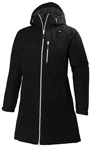 Femmes W Belfast Veste longue, Noir, S