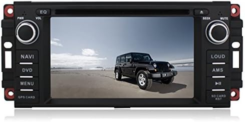 Volsmart Android 5.1 Car Headunit Stereo Radio for Jeep Wrangler 2007-2013 support Factory Amplifier Steering Wheel Control OBD2 with GPS Navigation Bluetooth DVD CD USB SD WiFi ScreenMirror