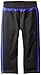 adidas Little Girls' Performance Pant, Black/Purple, 5