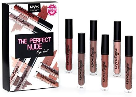 nyx liquid lipstick set