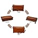 Befen Cell Phone Crossbody Wallet Purse, Women Small Leather Crossbody Cell Phone Pouch Bag - Fit iPhone Xs Max (Brown)