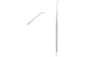 AAProTools Stainless Steel Probe and Seeker, Angular Blunt End Needle, 6" Long