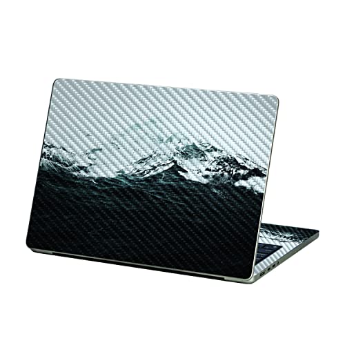MightySkins Carbon Fiber Skin Compatible with Apple MacBook Air 13.6” M2 (2022)…