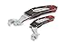 Crescent CFW2 2 Piece Folding Flip and Grip Ratcheting Wrench, Silver/Black/Red