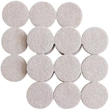 Merlinae Premium Self Adhesive Heavy Duty Round Furniture Felt Pad, 19 mm x 5 mm Thick - Pack of 234