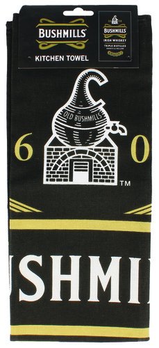 Signs-Unique Bushmills Irish Whiskey Tea Towel (SG)