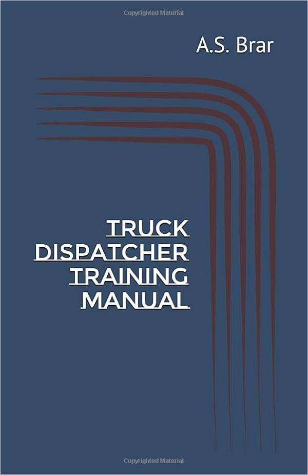 Truck Dispatcher Training Manual Pdf MeaningKosh