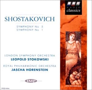 Amazon ショスタコーヴィチ 交響曲第5番 第1番 ショスタコーヴィチ ストコフスキー レオポルド ホーレンシュタイン ヤッシャ ロンドン交響楽団 ロイヤル フィルハーモニー管弦楽団 交響曲 管弦楽曲 協奏曲 音楽