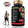 Tribulus-Terrestris-Strong-capsules-Maximum-SAFE-95-Saponins-with-High-Potency-1500-mg-per-tablet-Muscle-Growth-Mass-Strength-Stamina-Supplements-for-Men-Made-in-the-UK-GMP-Certified Tribulus Terrestris Strong Capsules | High Strength Muscle Mass Supplements for Men | Maximum SAFE 95% Saponins Per…