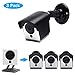 Wyze Cam Mount, Weather Proof 360 Degree Protective Adjustable Indoor and Outdoor Mount Cover Case for Wyze Camera (Black 3 Pack)