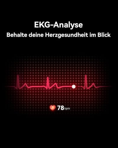 Watch GT 6 Pro Smartwatch, GPS Sportuhr mit EKG, 46mm, Schwarz