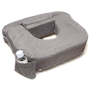My Brest Friend Nursing Pillow for Twins, Breastfeeding, Nursing & Posture Support with Pocket and Removable Slipcover…
