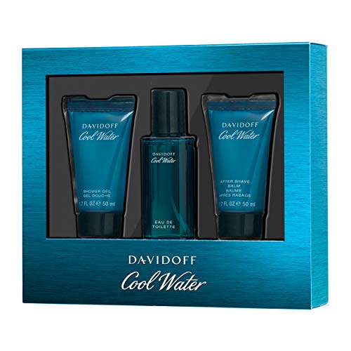 Davidoff Cool Water Man Giftset EDT 40ml, Shower Gel 50ml and After Shave Balm, 50ml