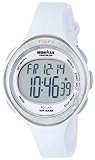 Timex Women's T5K601 Ironman Clear View 30-Lap White Resin Strap Watch