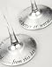 Cypress Home Beautiful Wedding Champagne Flute Gift Set - 2 x 3 x 10 Inches Homegoods and Accessories for Every Space