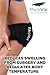 Warm Cold Neck Shoulder Wrap by MediViz, Heat Wrap, Microwave Heating Pad Moist Heat Therapy Pack for Neck Pain, Back Pain, Stiffness Relief, Neck Tension, and Anxiety Relief. Reusable, Microwavable
