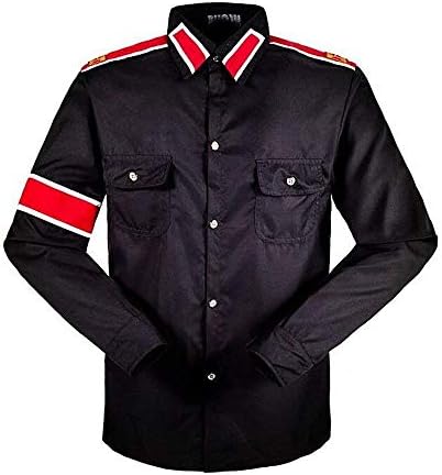 Costume for Michael Jackson CTE Shirts Black/White/red