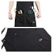 YJH Heavy Duty Canvas Work Apron with Tool Pockets.Tool Aprons for Men and Women.Adjustable Cross-Back Straps.M to XXL.