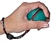 Secure Stress Ball on a String - Perfect for Stress Relief, Hand Exercise, Strengthening, Rehabilitation - Medium Density All with Exercise Guide - No Falling or Rolling Away (Medium - Green)